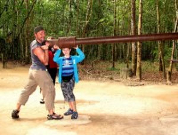 CU CHI TUNNELS BY SPEEDBOAT